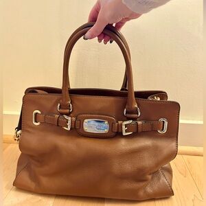 Brown Leather Michael Kors Purse